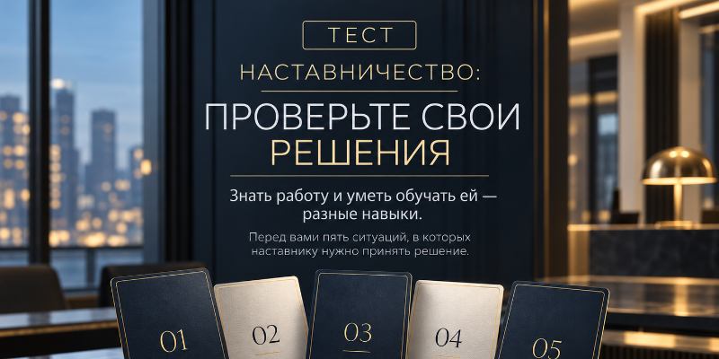 НАСТАВНИЧЕСТВО
