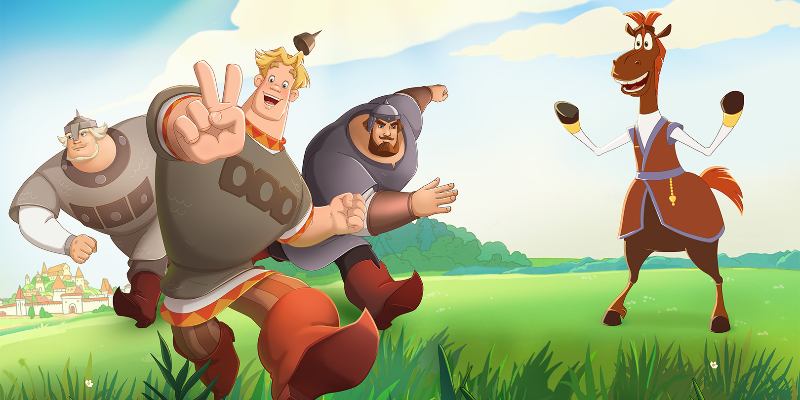 Мультик  Три богатыря