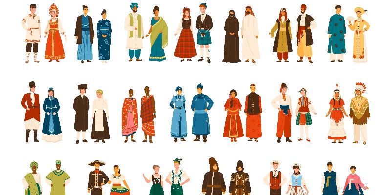 Угадай страну по национальному костюму