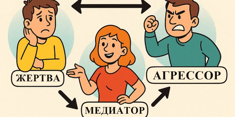 Кто вы в конфликте: агрессор, жертва или медиатор?